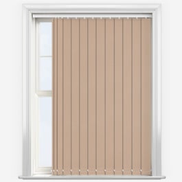 Touched by Design Deluxe Plain Sand Vertical Blind