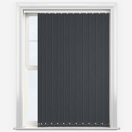 Touched By Design Optima Blackout Anthracite Grey Vertical Blind