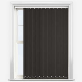 Touched By Design Optima Blackout Brown Vertical Blind