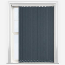 Touched By Design Optima Blackout Midnight Blue Vertical Blind