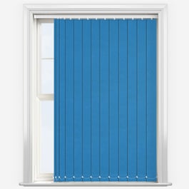 Touched By Design Spectrum Blackout Cyan Vertical Blind