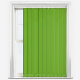 Touched by Design Supreme Blackout Apple Green Vertical Blind