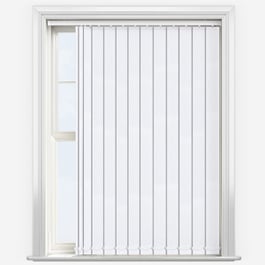 Touched by Design Supreme Blackout White Vertical Blind