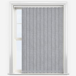 Touched By Design Voga Smoke Grey Textured Vertical Blind
