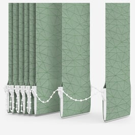 Arena Celeste Emerald Vertical Blind Replacement Slats