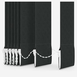 Aspects Windrush Black Vertical Blind Replacement Slats