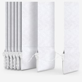 Decora Cameo White Vertical Blind Replacement Slats
