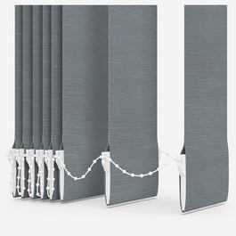 Decora Sirocco Pewter Vertical Blind Replacement Slats