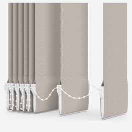 Eclipse Palette Stone Grey Vertical Blind Replacement Slats