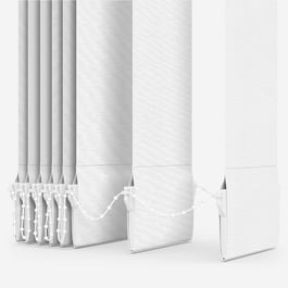 Cloud White Vertical Blind Replacement Slats