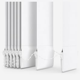 AquaLuxe Cream Vertical Blind Replacement Slats