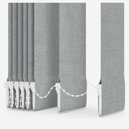 Leniro Blackout Dove Grey Vertical Blind Replacement Slats