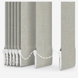 Leniro Blackout Natural Vertical Blind Replacement Slats