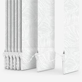 Mamba White Vertical Blind Replacement Slats