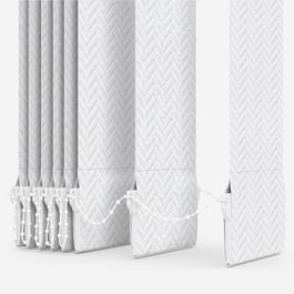 Everest Snow Vertical Blind Replacement Slats
