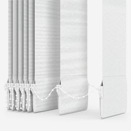 Somerset White Vertical Blind Replacement Slats
