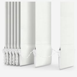 Bora White Vertical Blind Replacement Slats