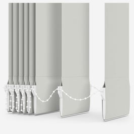 Carnival Blackout Ecru Vertical Blind Replacement Slats