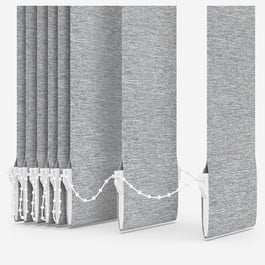 Oxford Blackout Grey Marble Vertical Blind Replacement Slats