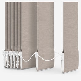 Oxford Taupe Vertical Blind Replacement Slats