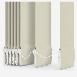 Pop Oatmeal Vertical Blind Replacement Slats