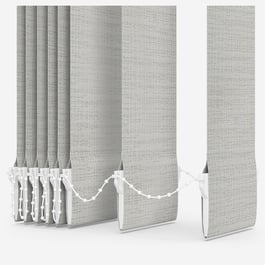 Sirocco Grey Vertical Blind Replacement Slats