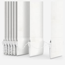 Sirocco White Vertical Blind Replacement Slats