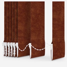 Windsor Blackout Rust Vertical Blind Replacement Slats
