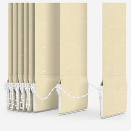 Touched By Design Badar Cream Vertical Blind Replacement Slats