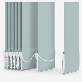 Deluxe Plain Duck Egg Vertical Blind Replacement Slats