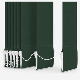 Touched By Design Optima Blackout Hunter Green Vertical Blind Replacement Slats