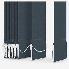 Touched By Design Optima Blackout Midnight Blue Vertical Blind Replacement Slats