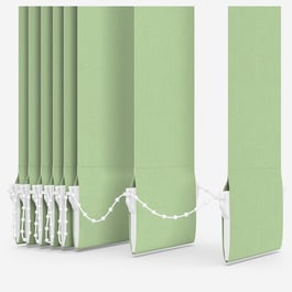 Touched By Design Optima Dimout Light Sage Vertical Blind Replacement Slats