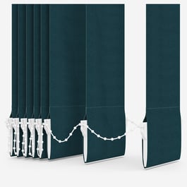 Touched by Design Supreme Blackout Azure Vertical Blind Replacement Slats