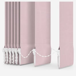 Touched By Design Supreme Blackout Peony Pink Vertical Blind Replacement Slats