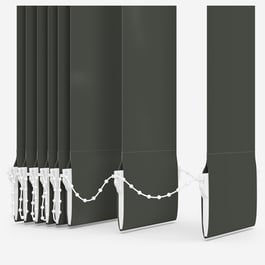 Touched by Design Supreme Blackout Shadow Grey Vertical Blind Replacement Slats