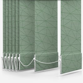 Arena Celeste Emerald Vertical Blind Replacement Slats