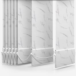 Arena Lacie White Vertical Blind Replacement Slats