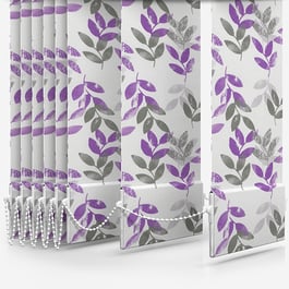 Arena Maggie Lavender Vertical Blind Replacement Slats