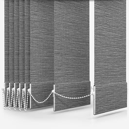 Arena Quentin Soot Vertical Blind Replacement Slats