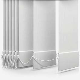 Arena Tree Bark White Vertical Blind Replacement Slats