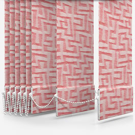 Arena Zambia Roasted Red Vertical Blind Replacement Slats