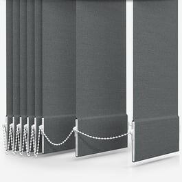 Louvolite Mineral Pewter Vertical Blind Replacement Slats