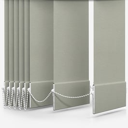 Louvolite Mineral Silver Vertical Blind Replacement Slats