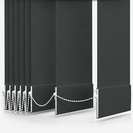 Touched By Design Absolute Blackout Chocolate Vertical Blind Replacement Slats