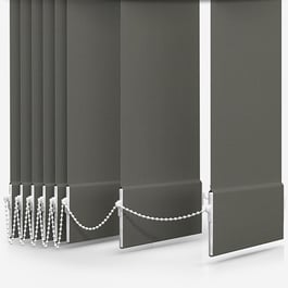Touched By Design Absolute Blackout Taupe Vertical Blind Replacement Slats