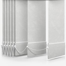 Touched By Design California White Vertical Blind Replacement Slats