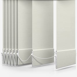 Touched By Design Cloud Cream Vertical Blind Replacement Slats
