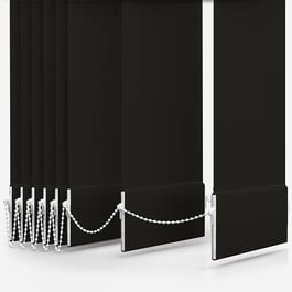 Touched By Design Deluxe Plain Espresso Vertical Blind Replacement Slats