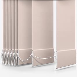 Touched By Design Deluxe Plain Lace Vertical Blind Replacement Slats